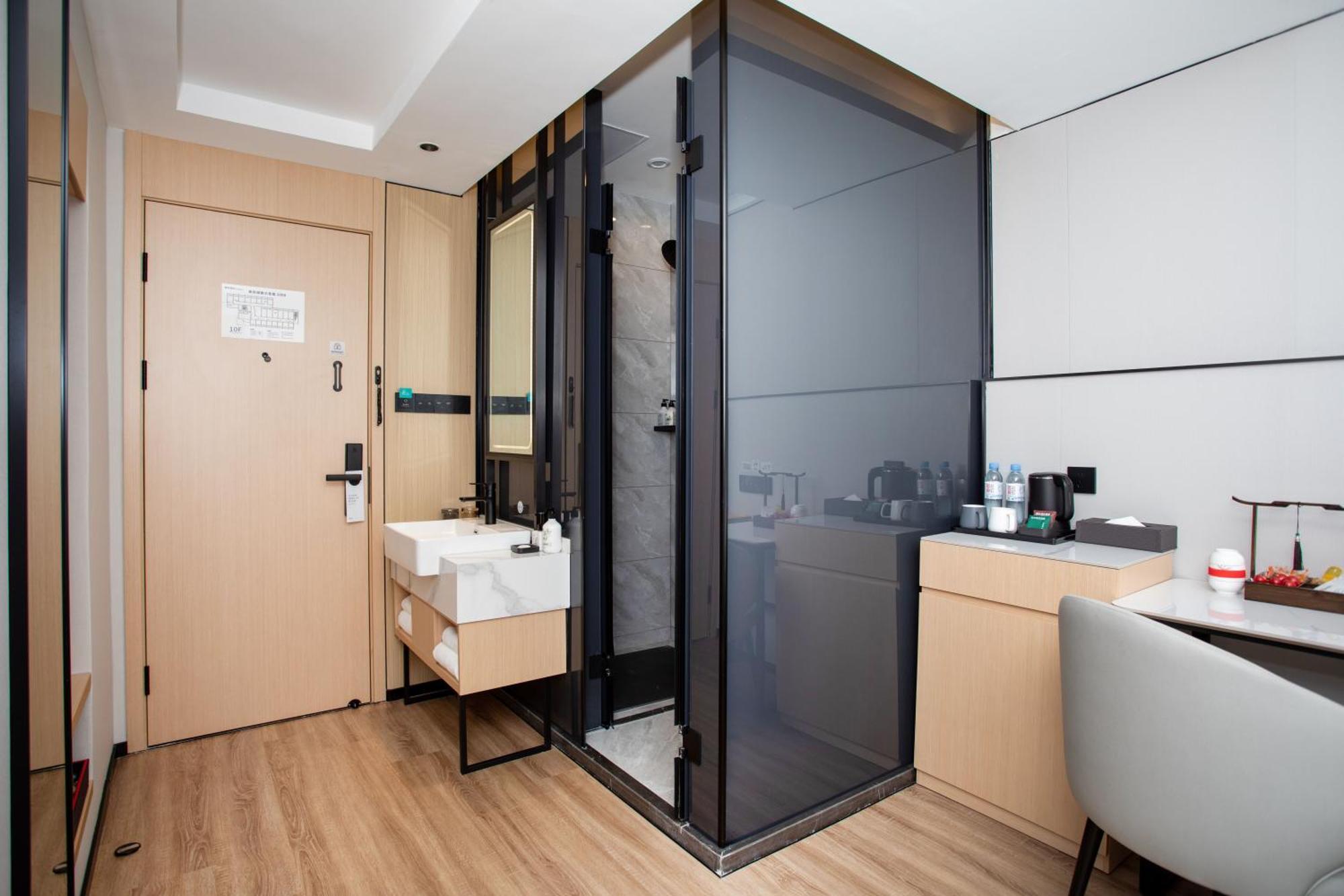 Vx Hotel Shanghai Yixian Road Dabaishu Ngoại thất bức ảnh